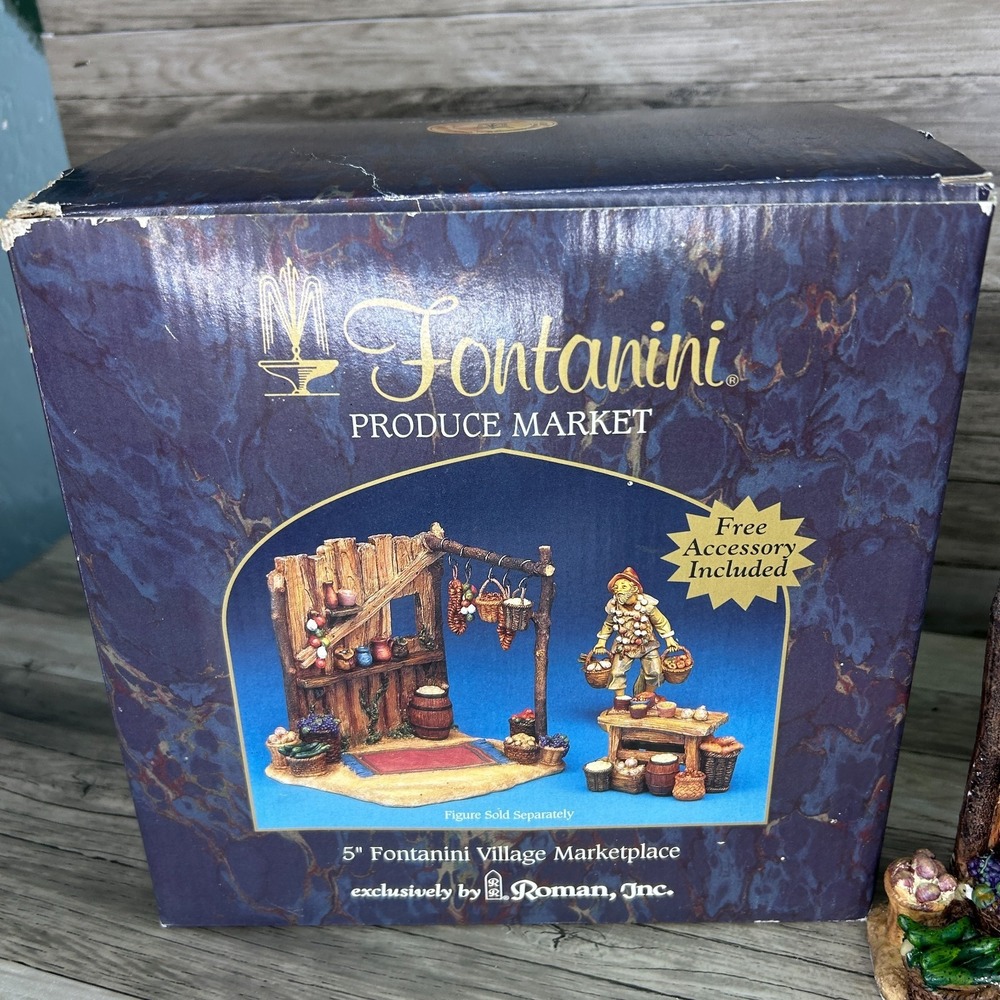 Fontanini Produce Market Nativity 5" Collection 55532 Village Marketplace